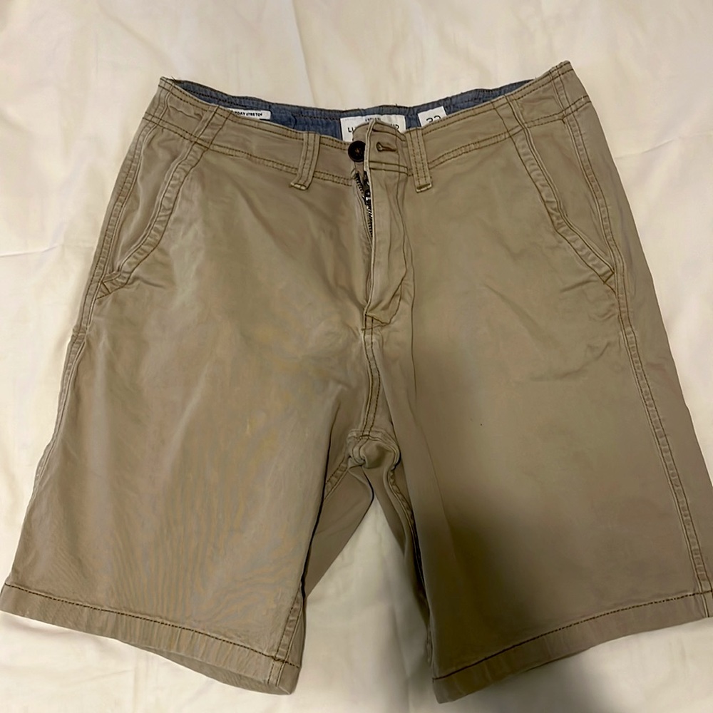 Khaki shorts, Lucky Brand
